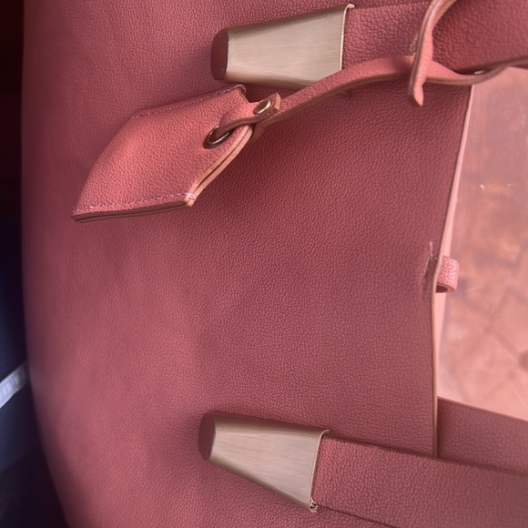 ZARA LARGE WOMAN VEGAN LEATHER TOTE - Picture 8 of 13